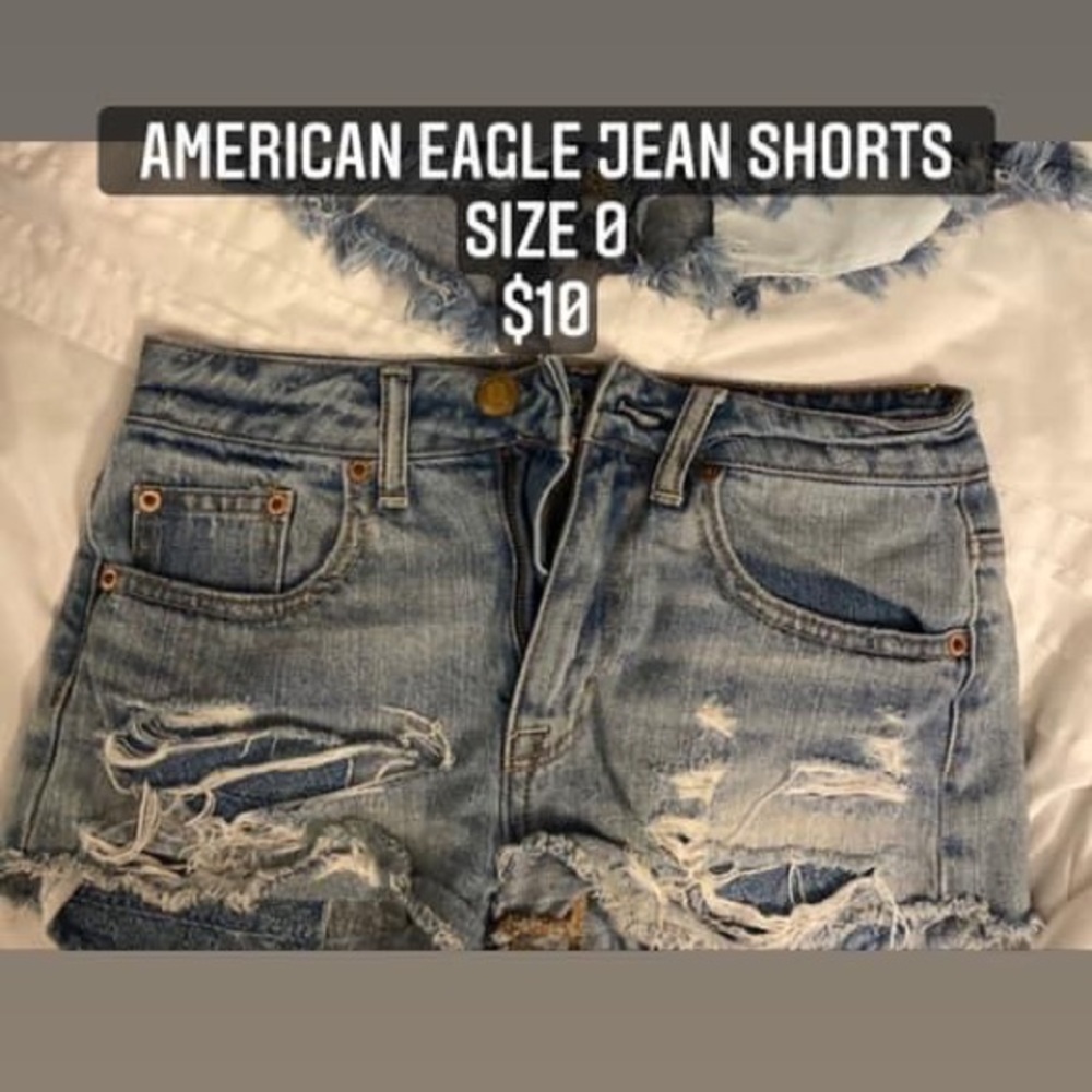American Eagle jean shorts